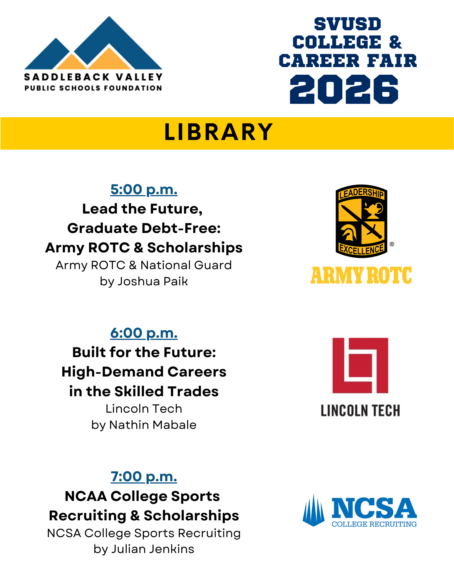 Library Flyer